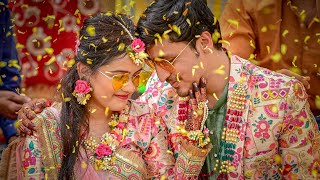 Best Marwadi Wedding Highlights 2022 II Krishna amp Shubhada [upl. by Bortz912]