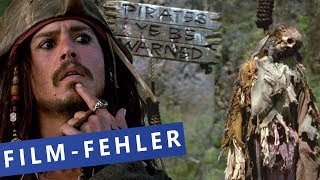 FLUCH DER KARIBIK Die 5 witzigsten Fehler des ersten Teils [upl. by Ecirehs]