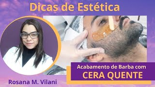 Depilação de Barba Com Cera [upl. by Bac]