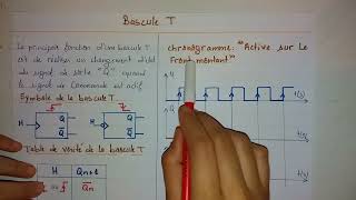 Logique séquentielle  Bascule T [upl. by Iroj]