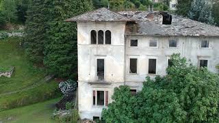 Abandoned villa on the sea front at Stresa Italy [upl. by Tija]