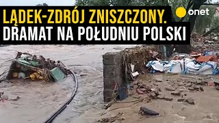 LądekZdrój zniszczony Stronie Śląskie i Radochów zmiecione z powierzchni ziemi [upl. by Montanez]