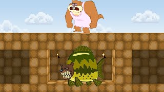 sea bear speedrunner vs overweight sandy hunter [upl. by Seibold475]