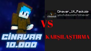 CİNAVAR 10K PACK VS CİNAVAR 1K PEACK [upl. by Dlnaod]