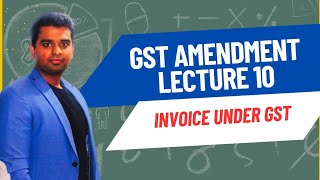 GST AMENDMENT  TAX INVOICE  CA INTER AND CS EXECUTIVE [upl. by Fine]