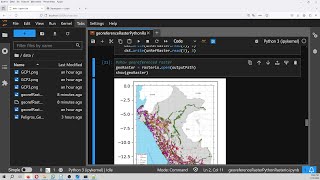 Como georeferenciar un raster con Python y Rasterio  Tutorial [upl. by Winters]