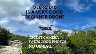 Deerc D10 drone is a really good beginner drone [upl. by Oppen]