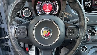 ABARTH 595 STAGE 1 EXHAUST SOUND [upl. by Yblok317]