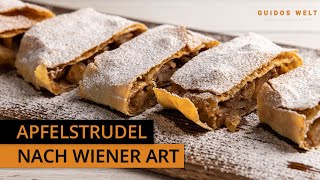 Wiener Apfelstrudel selber machen – So einfach gehts [upl. by Nolaf667]