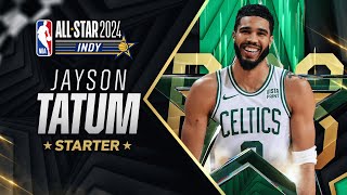 Best Plays From NBA AllStar Starter Jayson Tatum  202324 NBA Season [upl. by Ezeerb]