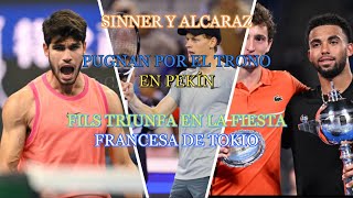 Previa Final ATP Pekín SinnerAlcaraz y análisis del triunfo de Fils en Tokio [upl. by Nitaf886]