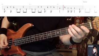 My Sharona by The Knack  Bass Cover with Tabs PlayAlong [upl. by Meadow]