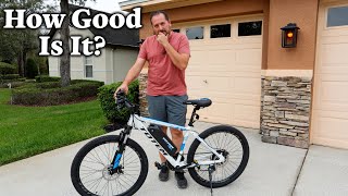 Totem Victor 20 Electric Mountain Bike Review Affordable eMTB with 350W Motor amp Shimano Gears [upl. by Absalom209]