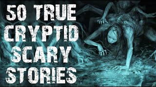 50 TRUE Disturbing Skinwalker amp Cryptid Scary Stories In The Rain  Horror Stories To Fall Asleep To [upl. by Yuk]