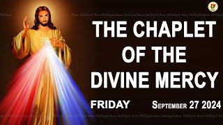 Chaplet of the Divine Mercy I Friday September 27 2024 I Divine Mercy Prayer I 1200 PM [upl. by Fritze]