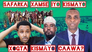 DEGDEG Kismayo Ogaden oo kala jabay Ciidan lagu arkay Safarka Xamse kenya oo garoonka Furtay ma [upl. by Esiralc]