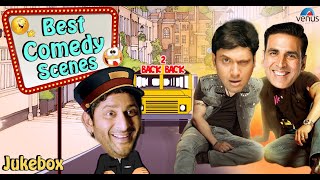 Back 2 Back Comedy Scenes  Akshay Kumar  Govinda  Arshad Warsi  Bollywood Comedy Movie Scenes [upl. by Yedok684]