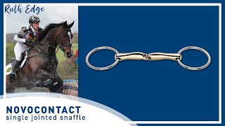 Novocontact  Single Jointed Snaffle Ruth Edge [upl. by Strawn]