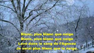 BLANC PLUS BLANC QUE NEIGE 0001 [upl. by Ylliw]