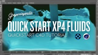 Get Started With XParticles Fluid  Quick C4D Tutorial from Greyscalegorilla [upl. by Ahselet623]