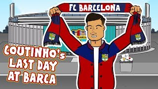 👋Coutinhos Last Day at Barcelona👋 Coutinho Bayern Munich Loan Parody [upl. by Avihs550]