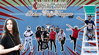 Kopral Jono  Bukan pria tampan official music video [upl. by Roehm]