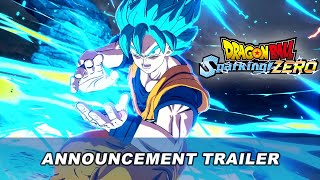 DRAGON BALL Sparking ZERO – Announcement Trailer [upl. by Cigam105]