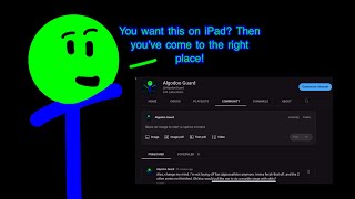 How To Get Community Tab On iPad Old Tutorial [upl. by Nywloc]