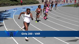 2023 TF  Trabuco Hills Invite  200 Meters Girls Varsity Heats 12 of 15 [upl. by Huston]