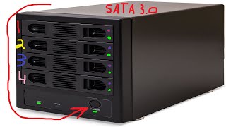 Syba 4 Bay 35” SATA III HDD Enclosure Unboxing Test And Honest Review – Supports USB 30 amp eSATA [upl. by Yadroc]