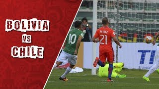 Bolivia 1  0 Chile  Eliminatorias Rusia 2018  Fecha 16 [upl. by Xanthus585]