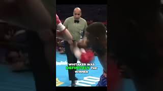 Whitaker vs Chavez Controversial Decision and Whitakers Expressions Revealed [upl. by Ahsea519]