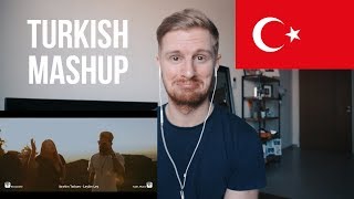 TURKISH MASHUP  Kadr x Esraworld  Sen olsan bari Leylim Ley Imkansizim Narin Yarim  REACTION [upl. by Waterer]