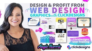 Creating Web Design Elements with ClickDesigns [upl. by Jennette917]