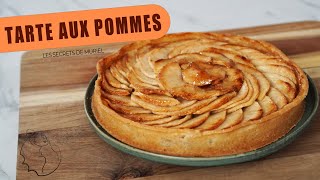 Tarte aux pommes avec compote maison rapide [upl. by Almeta608]