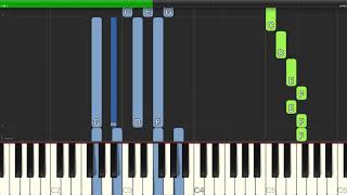 Billy Joel  Movin Out Anthonys Song  Easy Piano with Chords [upl. by Marjana]