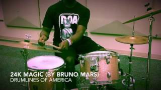 24k Magic live drums [upl. by Wileen]