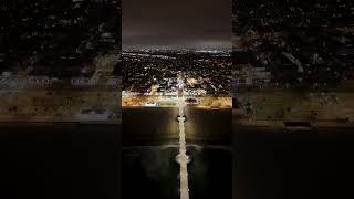 Huntington Beach Pier Drone Shot [upl. by Binetta521]