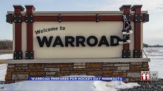 Warroad is prepped for Hockey Day Minnesota January 23 [upl. by Stalder972]