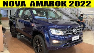 NOVA VOLKSWAGEN AMAROK 2022 AINDA CONTINUA A MAIS POTENTE [upl. by Nipahc764]