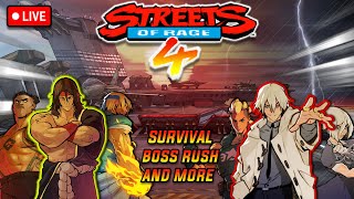 Streets Of Rage 4  HawkZero LIVE [upl. by Anor]