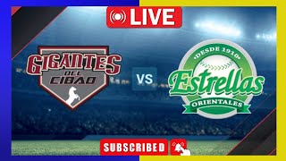 Estrellas Orientales vs Gigantes del Cibao Béisbol Profesional Dominicano Lea Partido Hoy En Vivo [upl. by Guild]