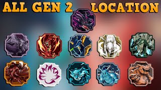 New All Gen 2 Tailed Beasts Locations  Shindo Life [upl. by Edwards360]