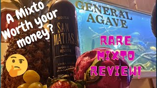 San Matias Gran Reserva Extra Anejo Mexican Mixto Version review [upl. by Lauhsoj]