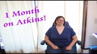 Atkins Phase 1 1 month update  Tips for Getting Started [upl. by Ateiram]