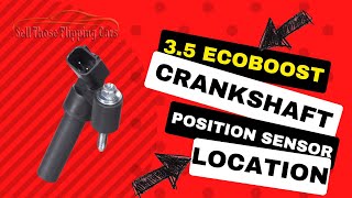 EcoBoost 35L Crankshaft Sensor Location 2013 F150 Tutorial [upl. by Noislla]