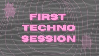 Making Hardgroove in AbletonFirst techno session [upl. by Nauqas716]