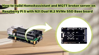 52Pi N21 Dual 2280 NVMe base for Raspberry Pi 5 Dual M2 NVMe SSD Expansion board SKU EP0231 [upl. by Gothar]