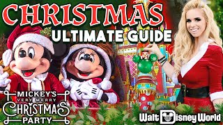 Disney Christmas BEST GUIDE Mickeys Very Merry Christmas Party Disney World  Magic Kingdom [upl. by Nisa]