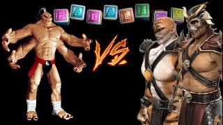 GORO VS KINTARO SHAO KAHN MK9 BABALITY [upl. by Libby130]